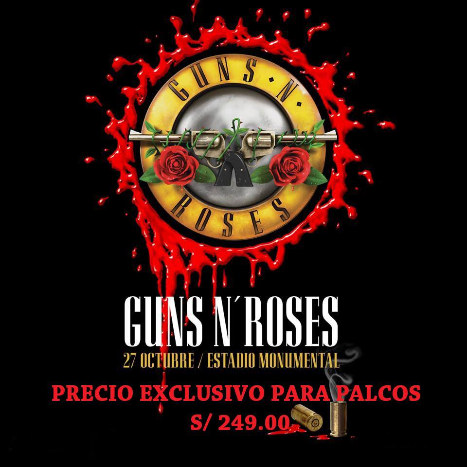 Guns 'N' Roses en el Monumental de Lima